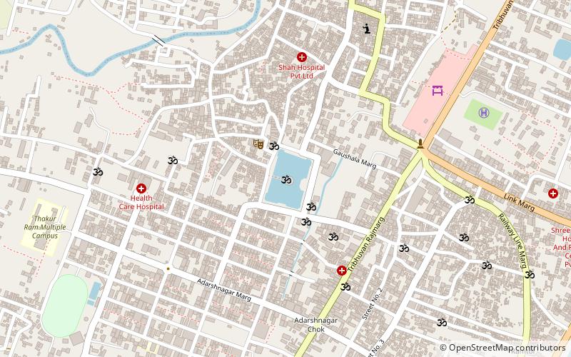 Ghadirwa pokhari location map