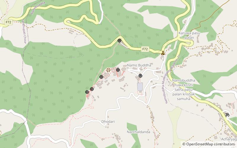 Thrangu Tashi Yangtse Monastery location map