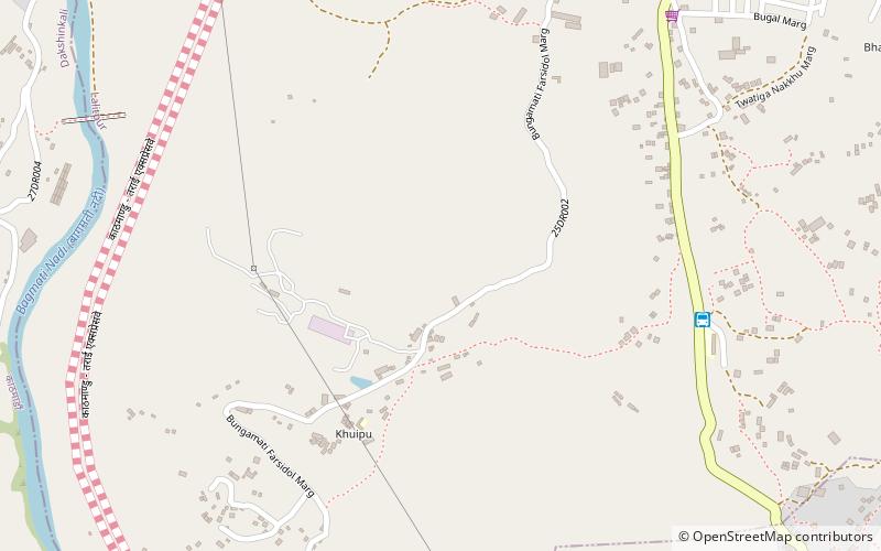 Bungamati location map