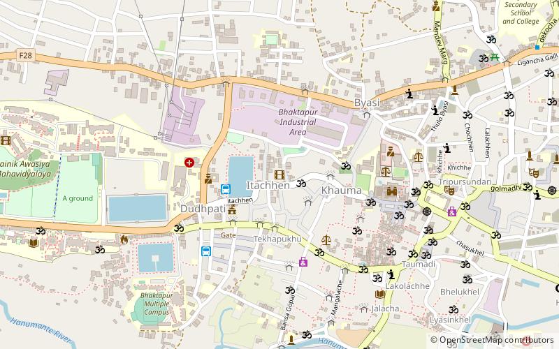 navadurga bhawani bhaktapur location map