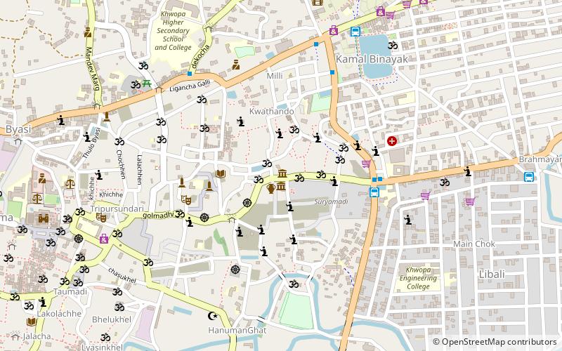 brass and bronze museum bhaktapur location map