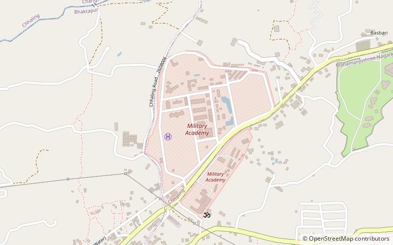 nepalese military academy bhaktapur location map