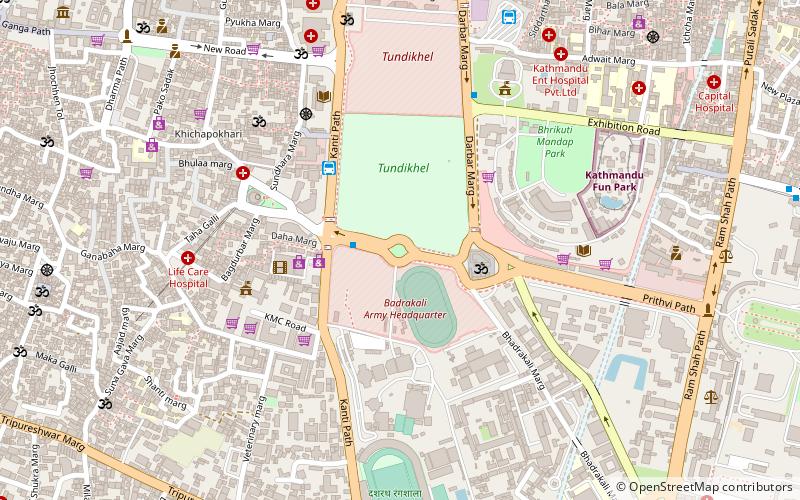 Shahid Gate location map