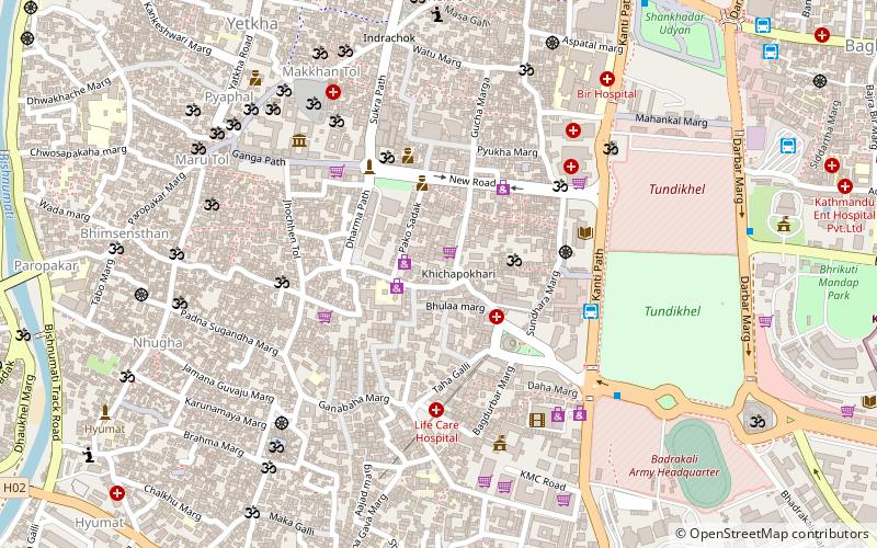 peoples plaza kathmandu location map