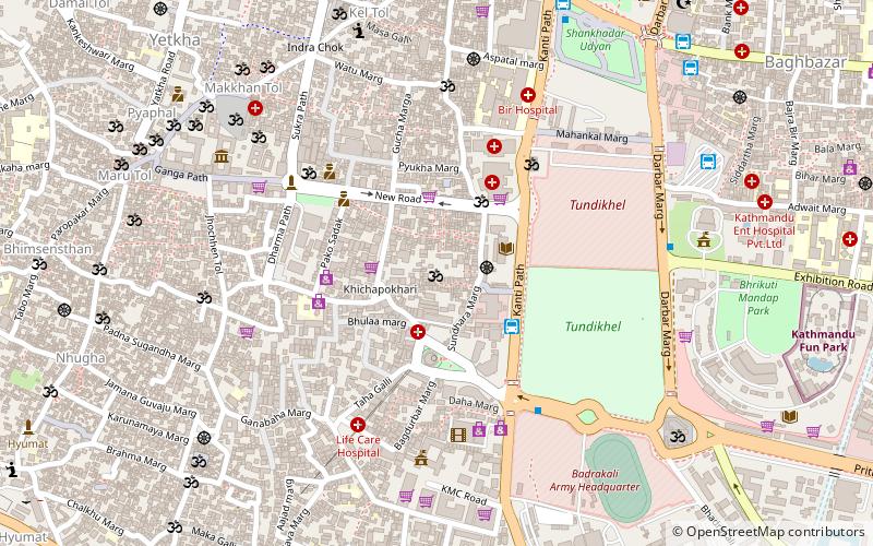 Sankata Temple location map