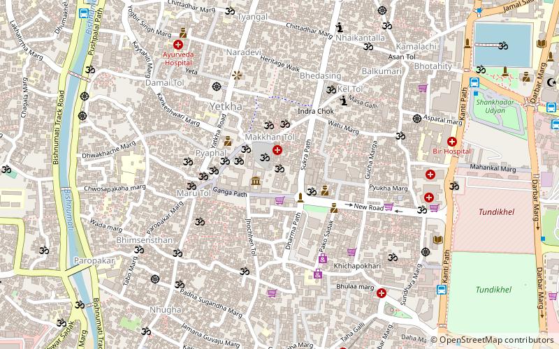 Durbar Square location map