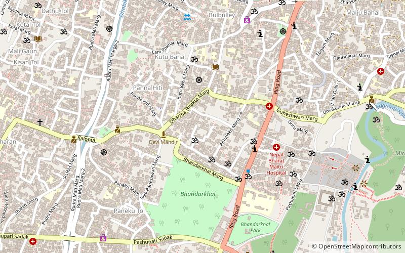deerwalk inc katmandu location map