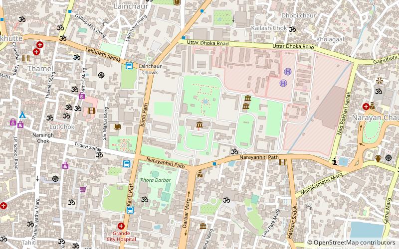Narayanhiti Palace Museum location map