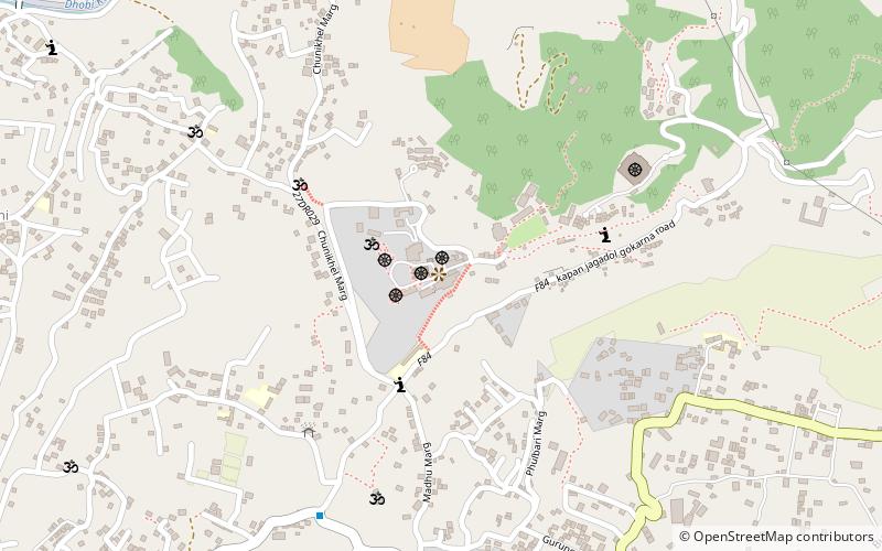 Monasterio Kopan location map