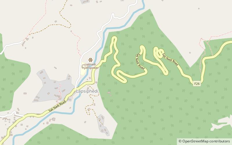 Bajrayogini Temple location map