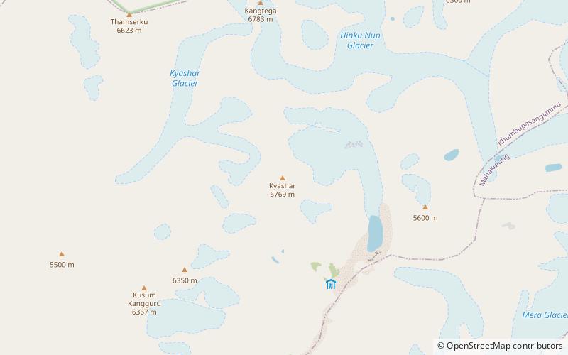 Kyashar location map