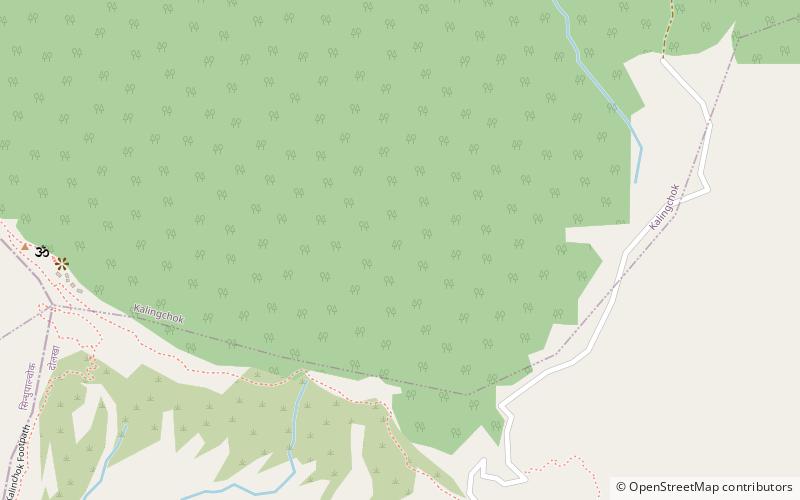 Kalinchowk Bhagwati Shrine location map