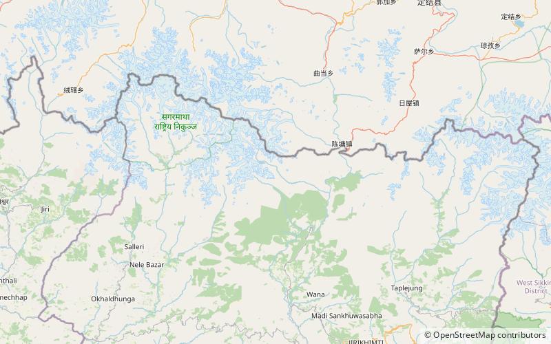 Valle de Barun location map