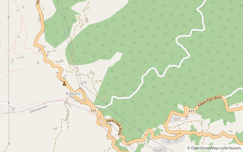 Kakani location map