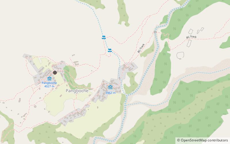 Pangboche location map