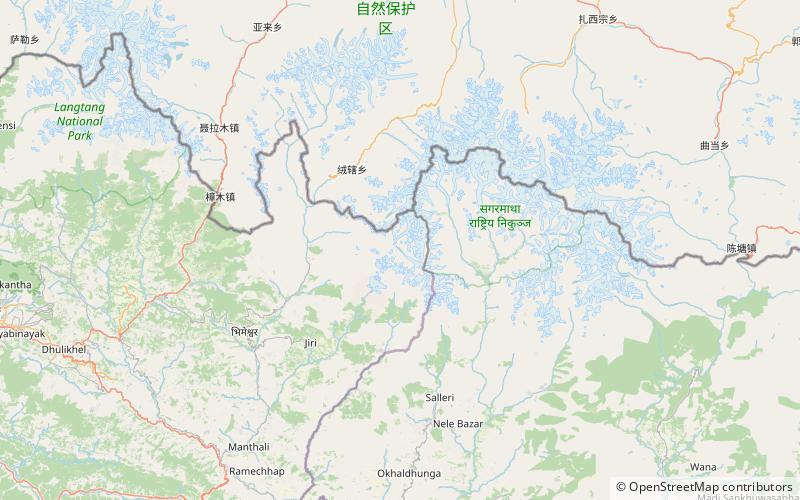 Tsho Rolpa location map