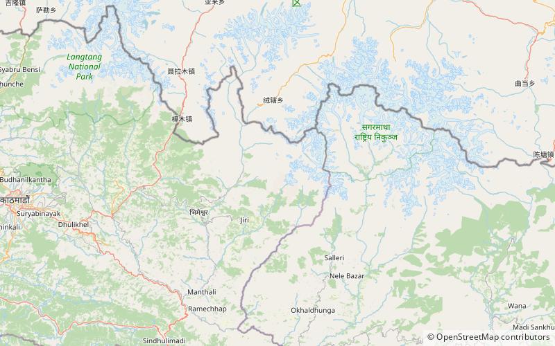 Gaurishankar Conservation Area location map