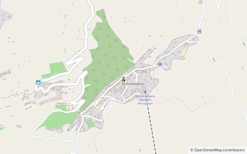 Manakamana location map