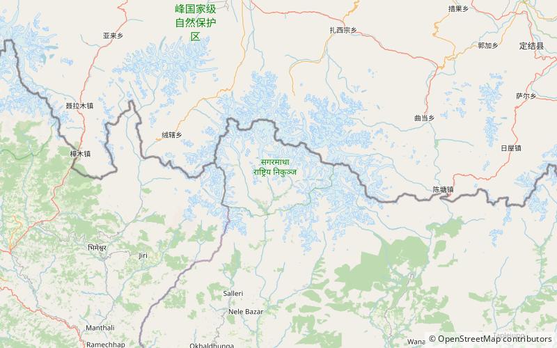 Cholatse location map