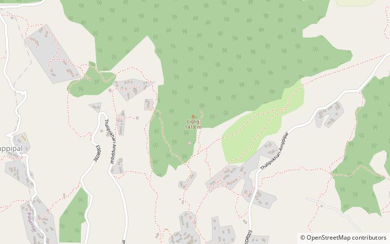 Liglig location map