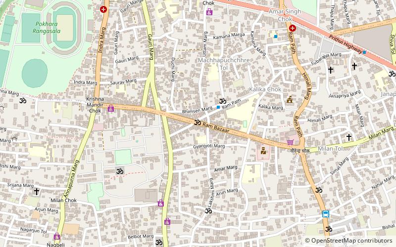 Rambazar location map