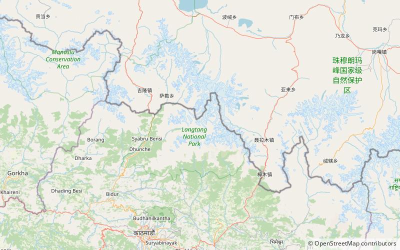 Yala Peak location map