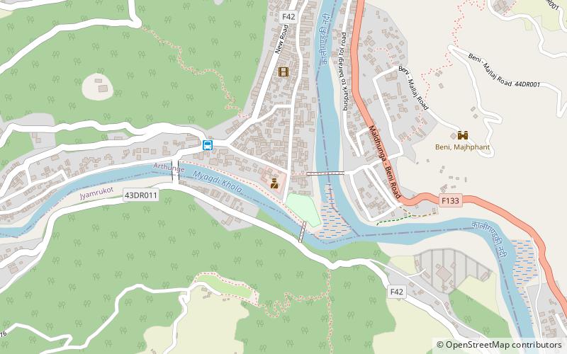 District de Myagdi location map