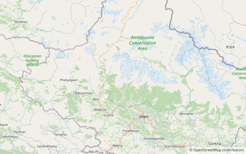 Annapurna South location map
