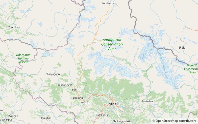 Annapurna I East location map