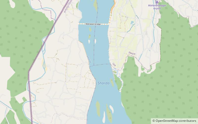 Pont de Chandani Dodhara location map