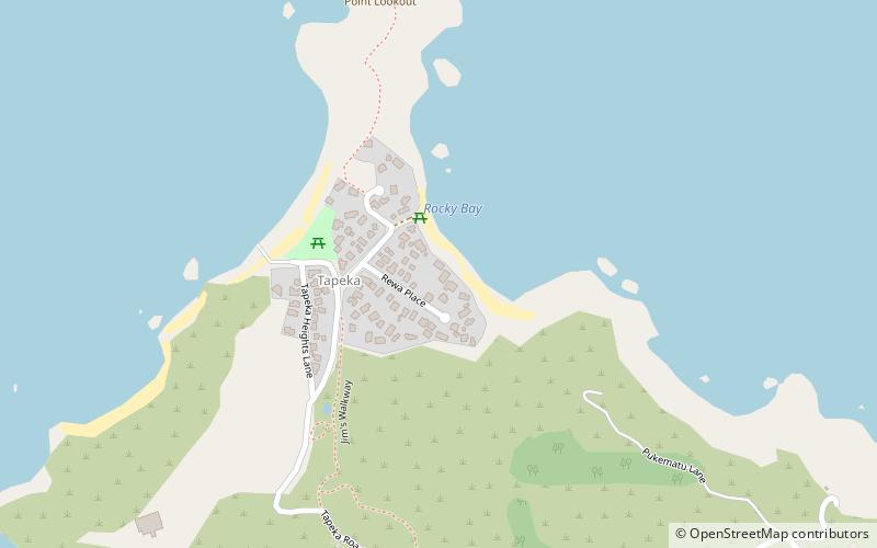 Bay of Islands location map