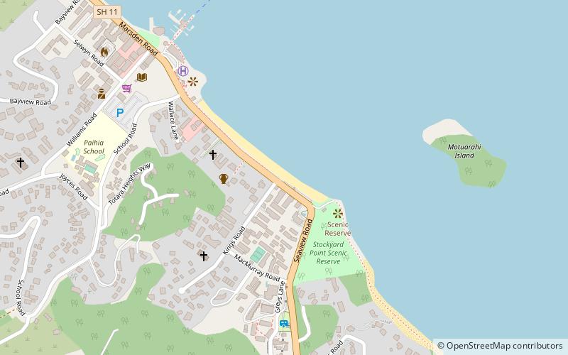 Bay Beach Hire location map