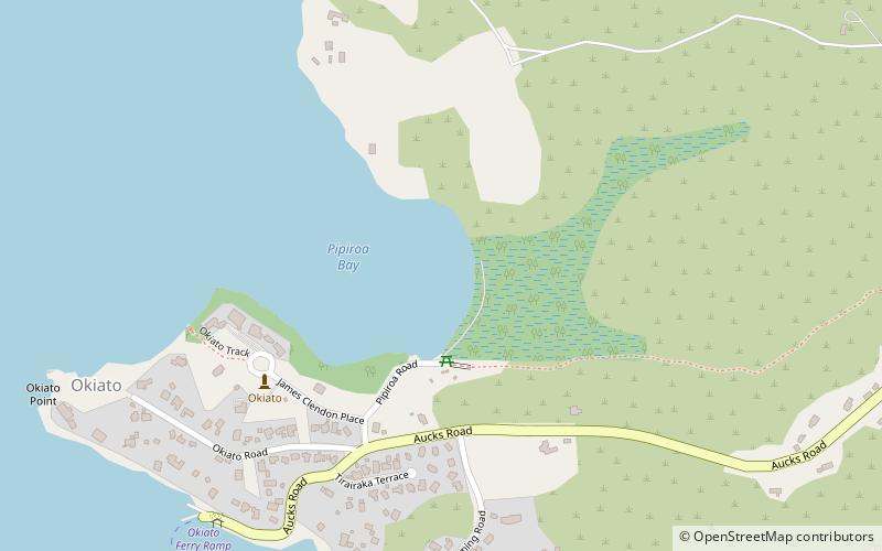Okiato location map