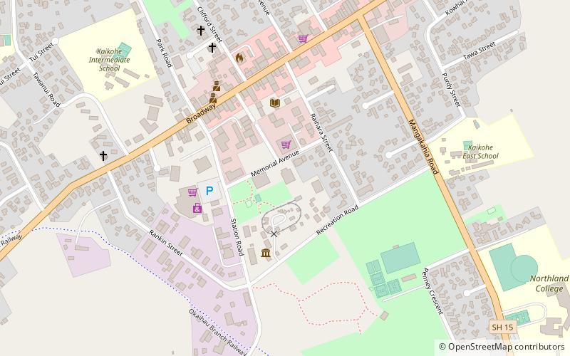 Kaikohe location map