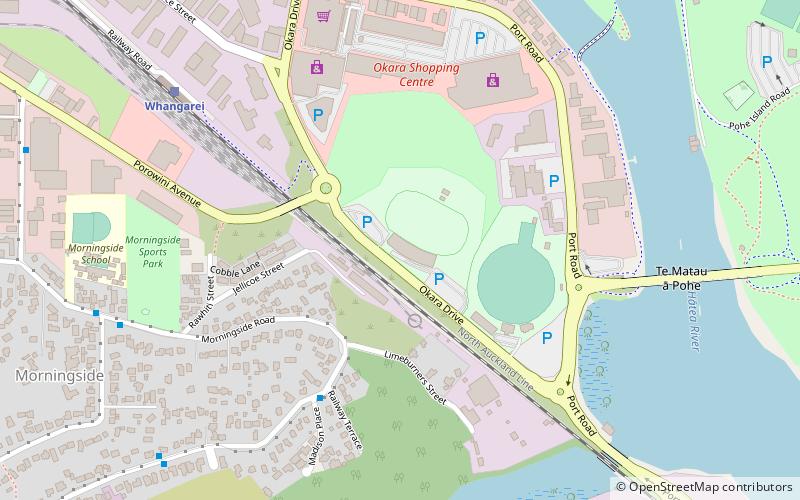 toll stadium whangarei location map