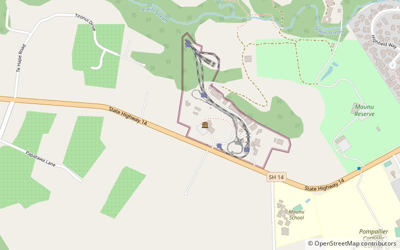 whangarei observatory location map