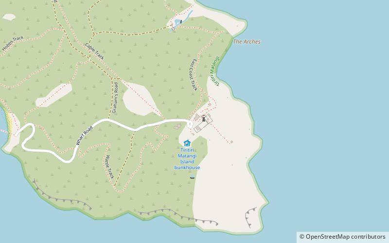 Faro de Tiritiri Matangi location map