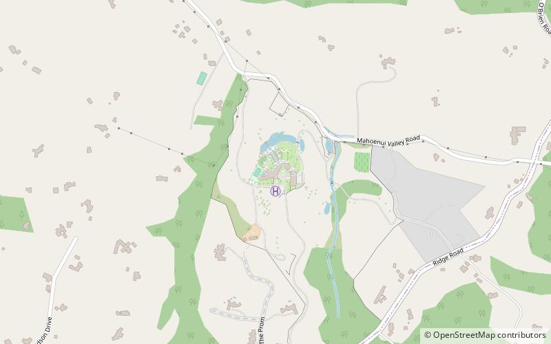 Coatesville mansion location map