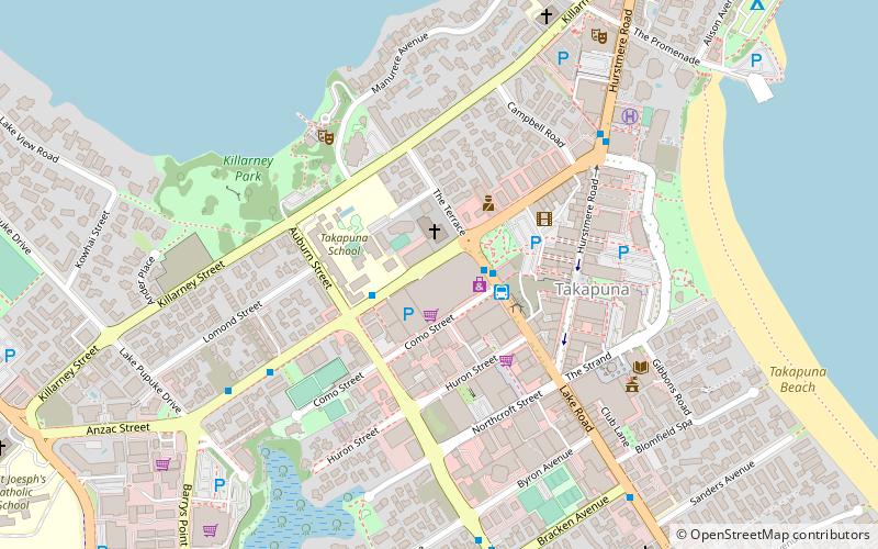 Shore City location map