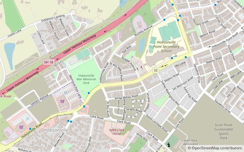 Hobsonville location map