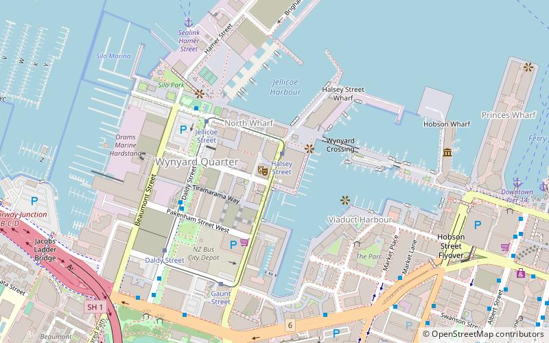 asb waterfront theatre auckland location map