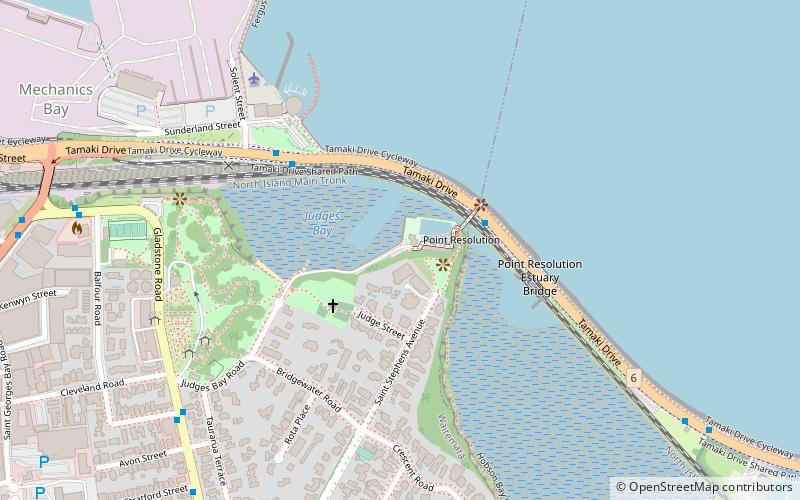 Parnell Baths location map