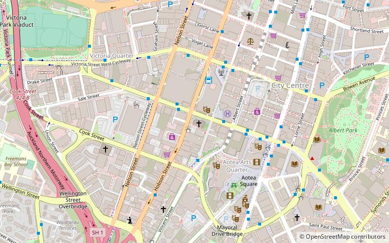 St Matthew's location map