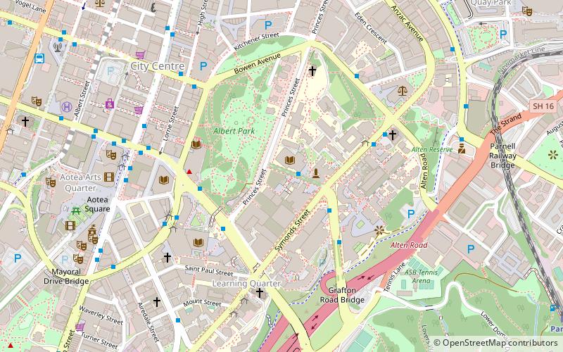 Maidment Theatre location map