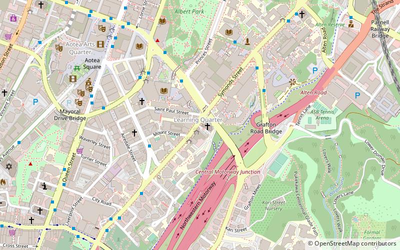 St Paul's Church location map