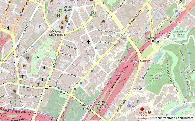 Symonds Street location map