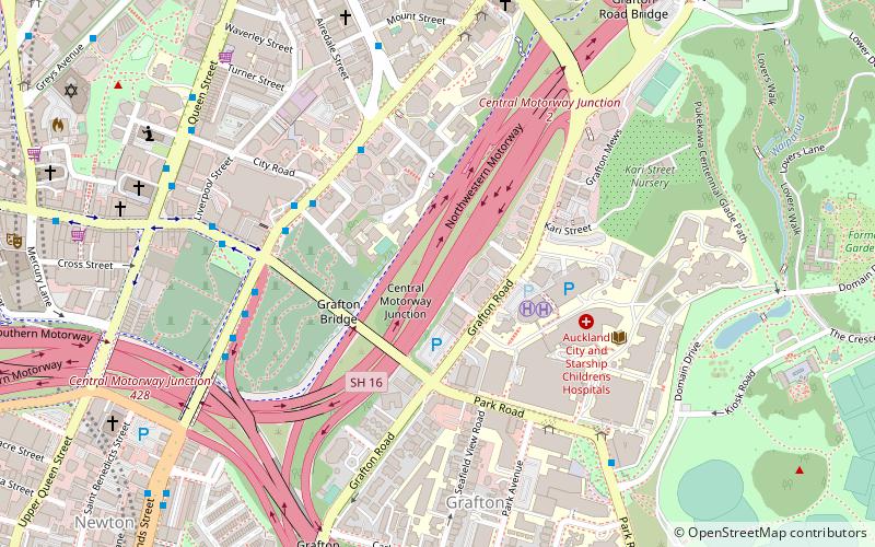 Grafton Gully location map