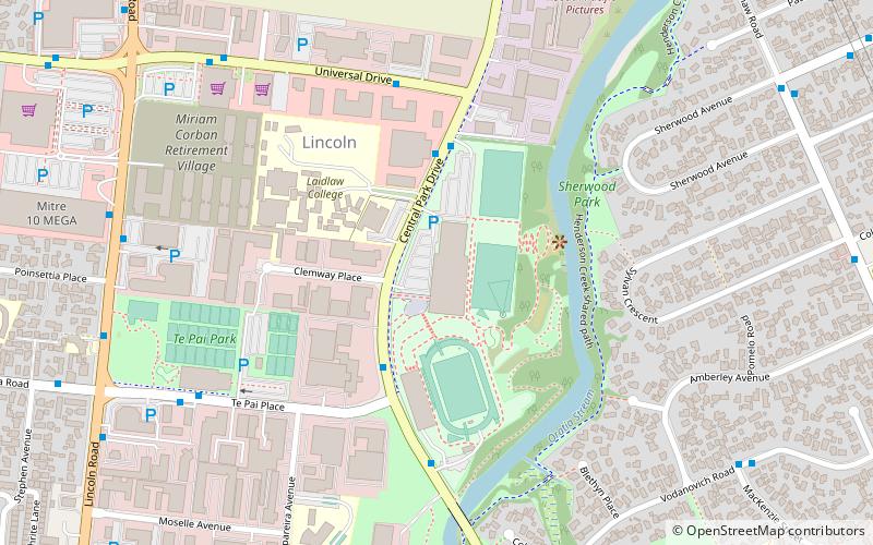 Trusts Stadium location map