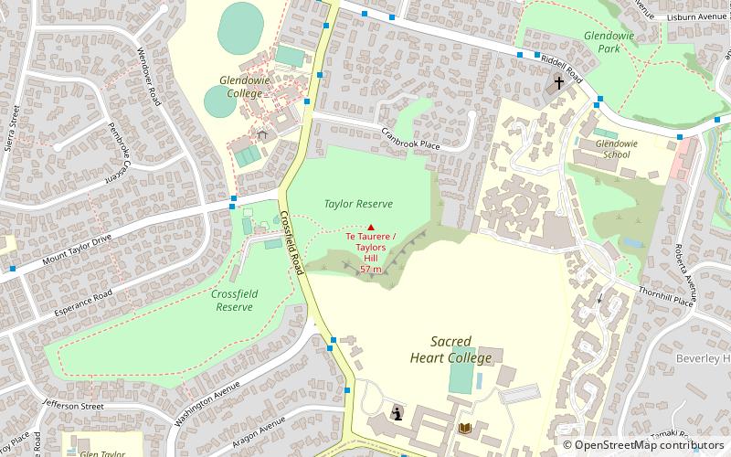Taylors Hill location map