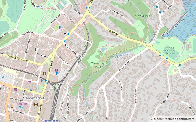 Newmarket Park location map